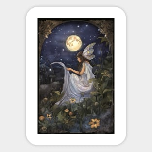 Night Fairy Oracle Card Sticker